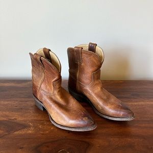 Frye Ankle Cowboy Boots Womens 8.5